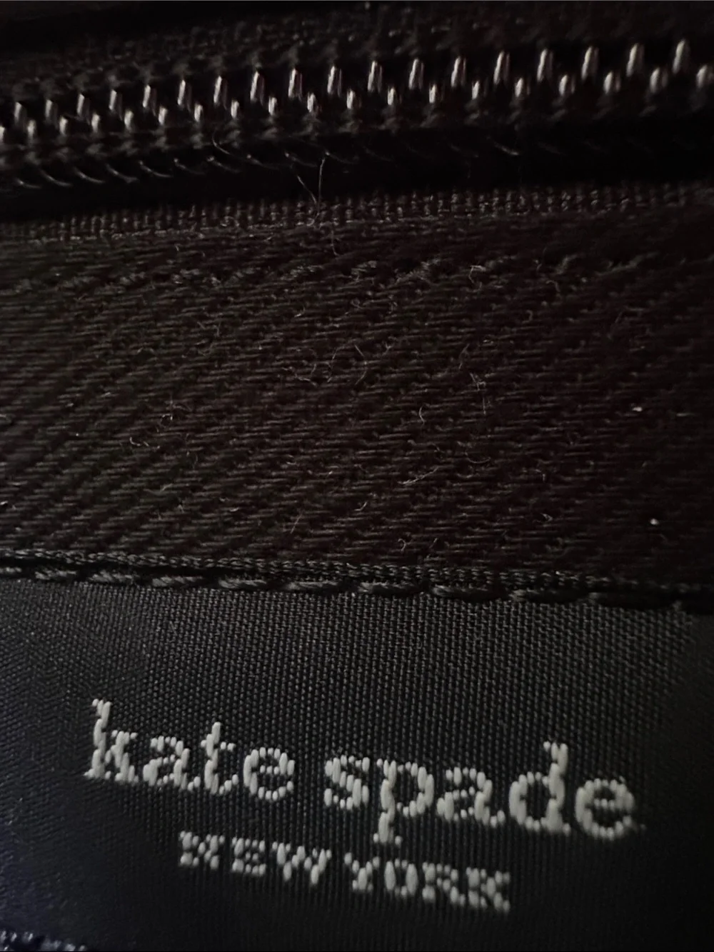 kate spade Black Nylon Top-Handle purse